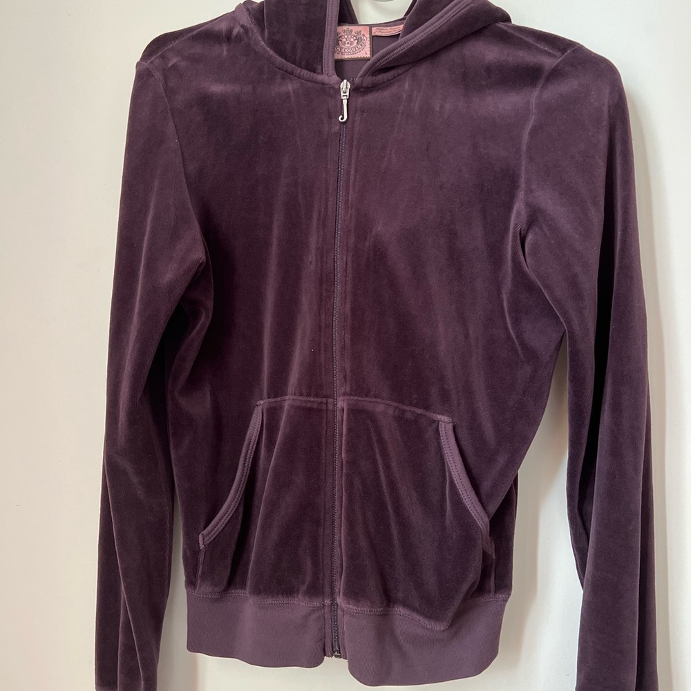 Vintage Juicy Couture velour hoodie